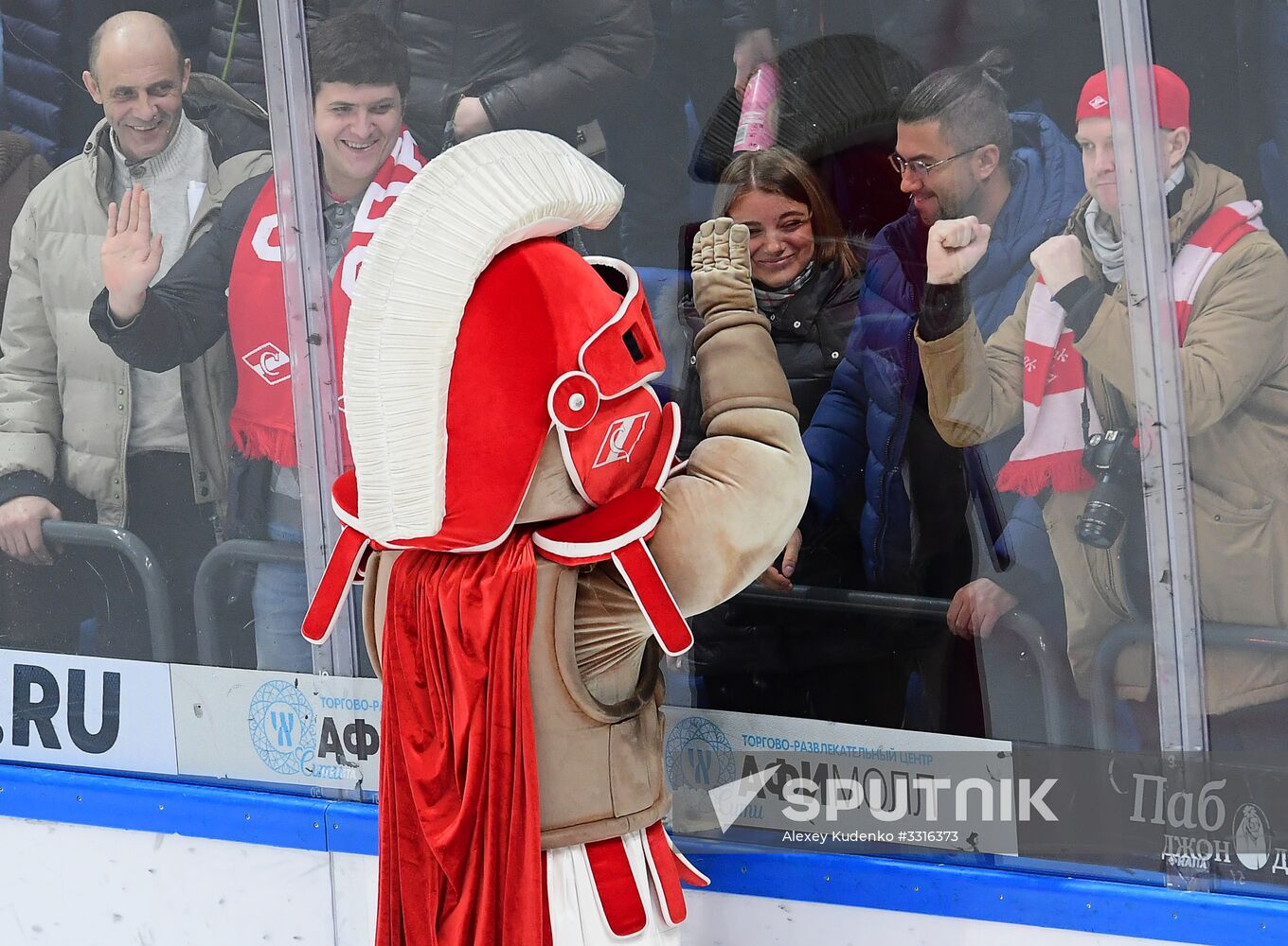Ice hockey. KHL. Spartak vs. CSKA