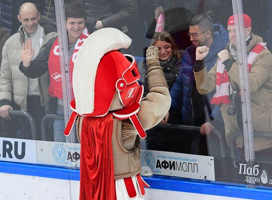 Ice hockey. KHL. Spartak vs. CSKA
