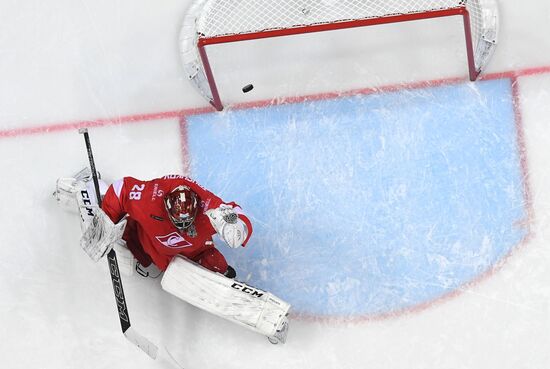 Ice hockey. KHL. Spartak vs. CSKA