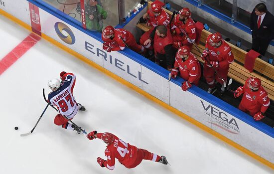 Ice hockey. KHL. Spartak vs. CSKA