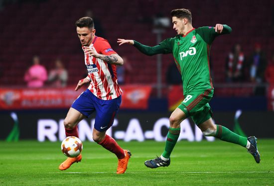 Football. UEFA Europa League. Atletico vs. Lokomotiv
