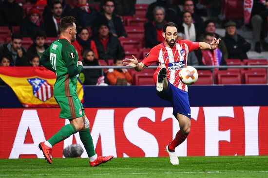 Football. UEFA Europa League. Atletico vs. Lokomotiv