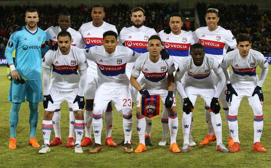 Football. UEFA Europa League. CSKA vs. Lyon