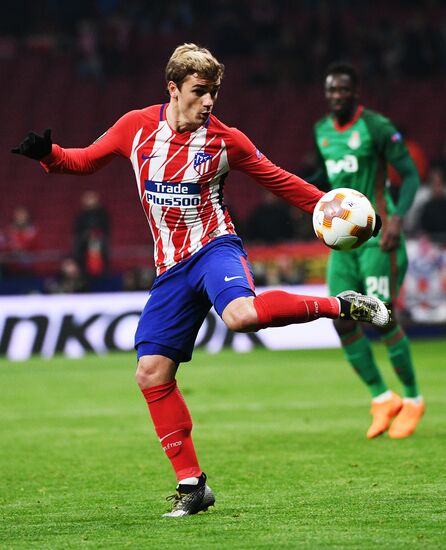 Football. UEFA Europa League. Atletico vs. Lokomotiv