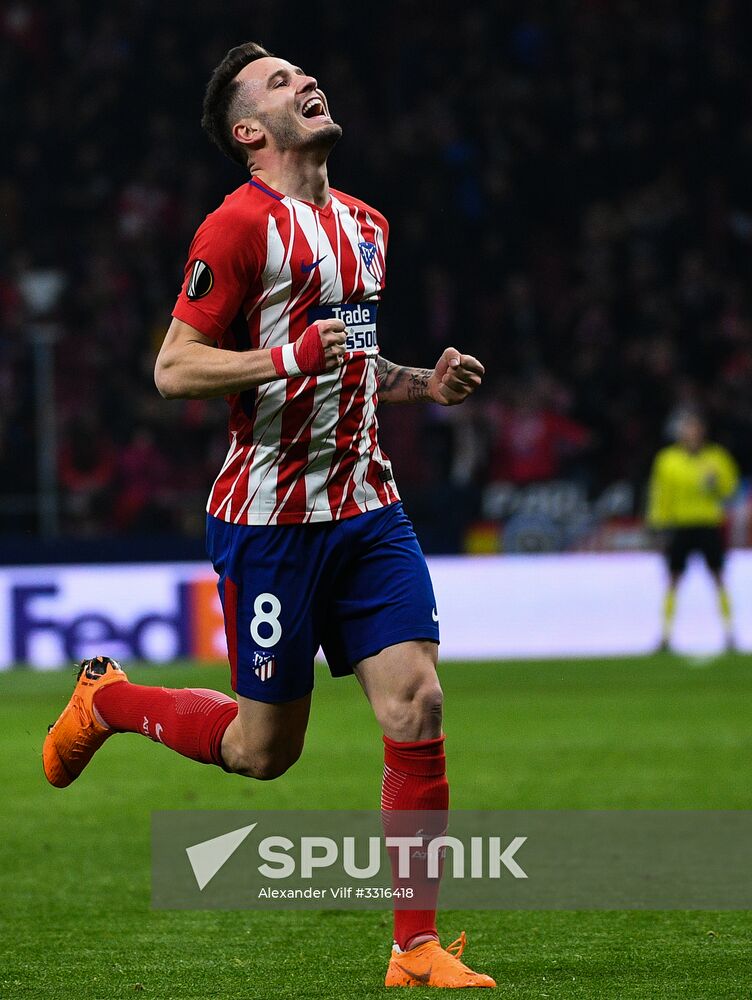 Football. UEFA Europa League. Atletico vs. Lokomotiv