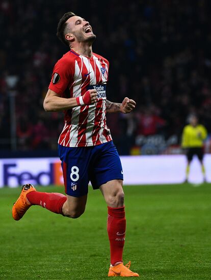 Football. UEFA Europa League. Atletico vs. Lokomotiv