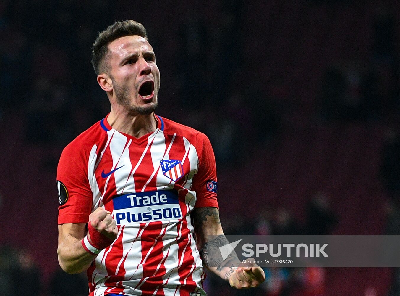 Football. UEFA Europa League. Atletico vs. Lokomotiv