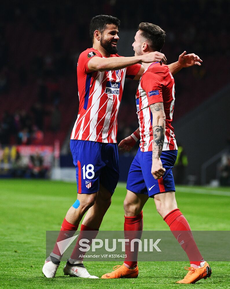 Football. UEFA Europa League. Atletico vs. Lokomotiv