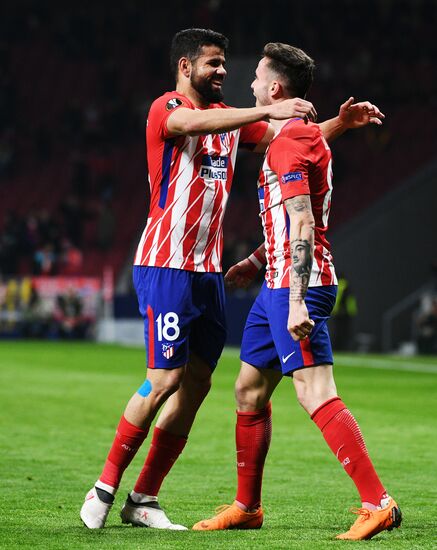 Football. UEFA Europa League. Atletico vs. Lokomotiv