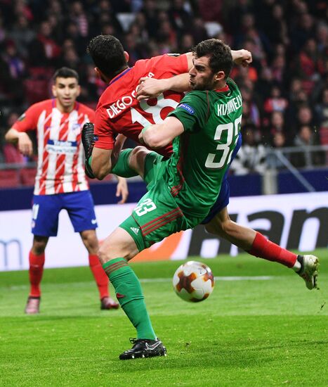 Football. UEFA Europa League. Atletico vs. Lokomotiv