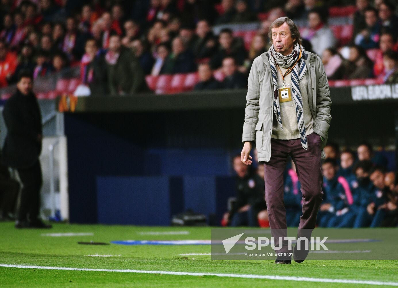Football. UEFA Europa League. Atletico vs. Lokomotiv