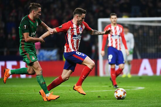 Football. UEFA Europa League. Atletico vs. Lokomotiv