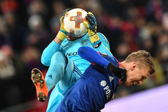 Football. UEFA Europa League. CSKA vs. Lyon