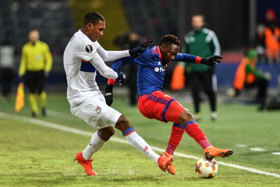 Football. UEFA Europa League. CSKA vs. Lyon