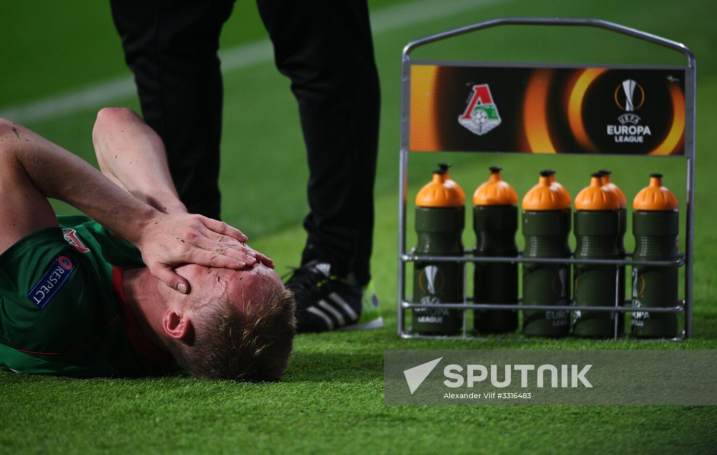 Football. UEFA Europa League. Atletico vs. Lokomotiv