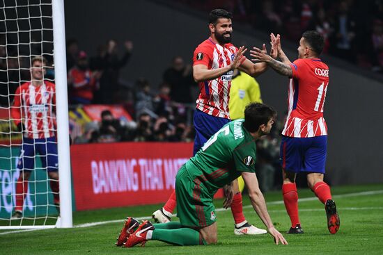 Football. UEFA Europa League. Atletico vs. Lokomotiv