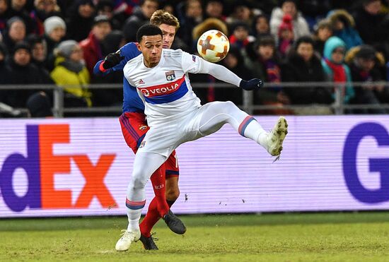 Football. UEFA Europa League. CSKA vs. Lyon