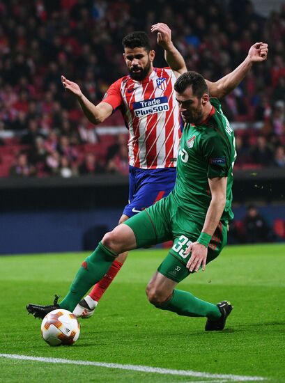 Football. UEFA Europa League. Atletico vs. Lokomotiv