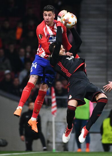 Football. UEFA Europa League. Atletico vs. Lokomotiv