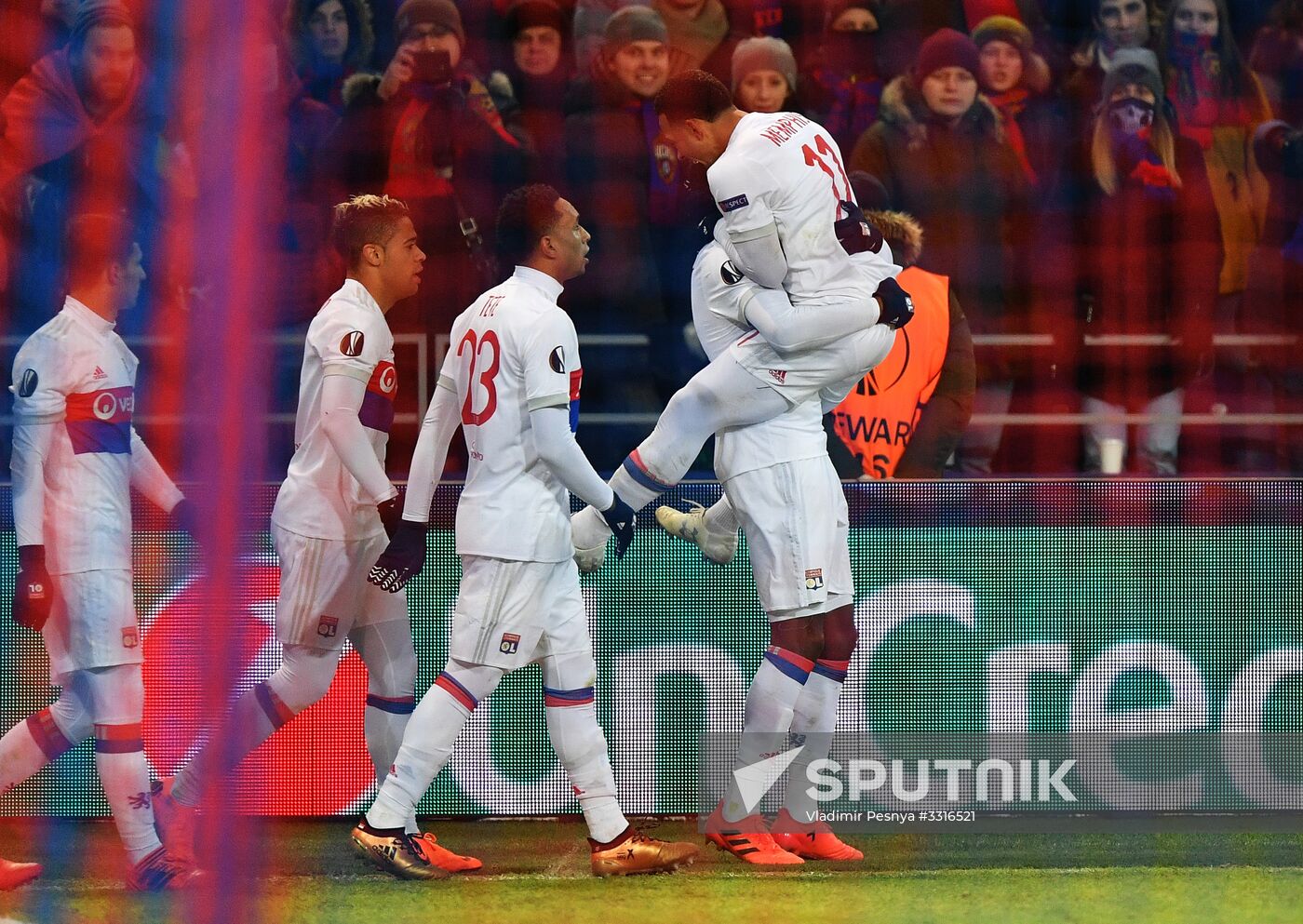 Football. UEFA Europa League. CSKA vs. Lyon