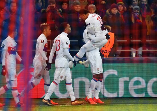 Football. UEFA Europa League. CSKA vs. Lyon