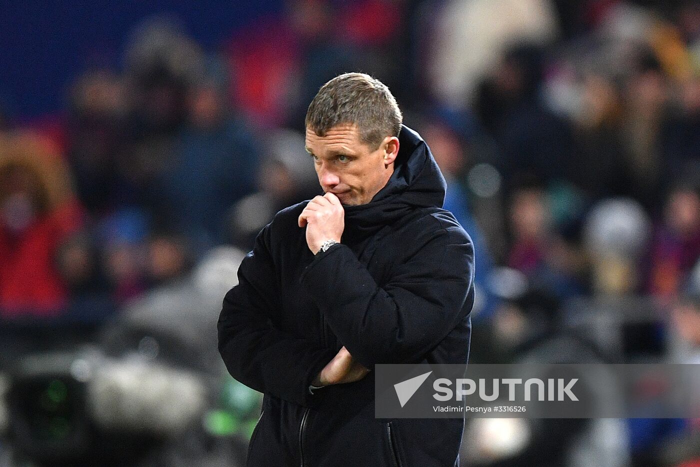 Football. UEFA Europa League. CSKA vs. Lyon