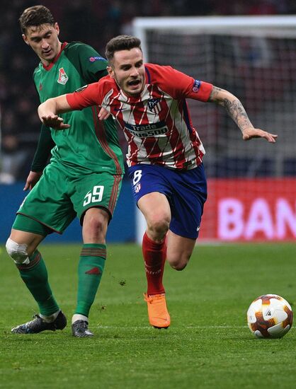 Football. UEFA Europa League. Atletico vs. Lokomotiv