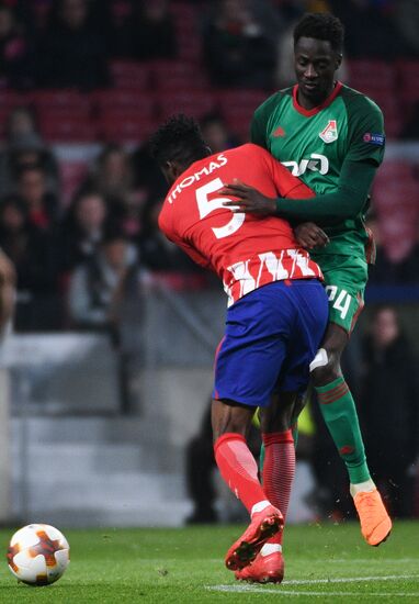 Football. UEFA Europa League. Atletico vs. Lokomotiv