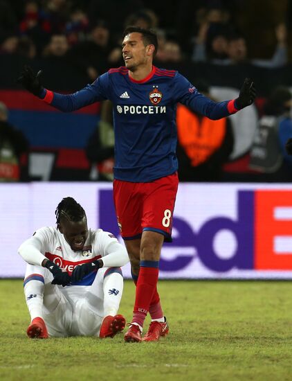 Football. UEFA Europa League. CSKA vs. Lyon