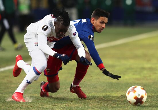 Football. UEFA Europa League. CSKA vs. Lyon