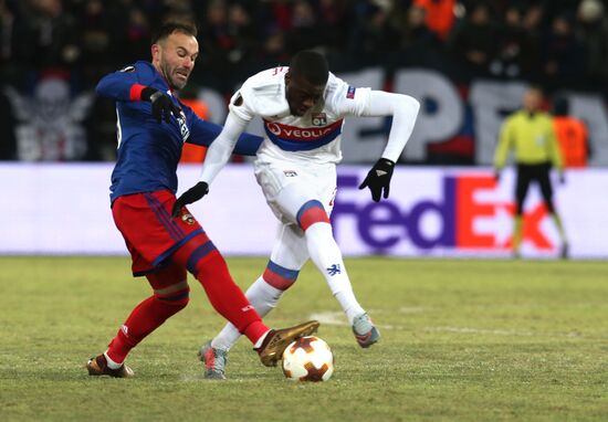 Football. UEFA Europa League. CSKA vs. Lyon