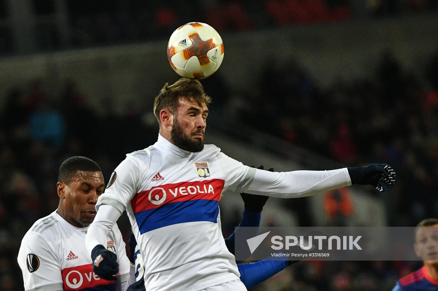 Football. UEFA Europa League. CSKA vs. Lyon