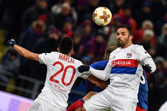 Football. UEFA Europa League. CSKA vs. Lyon