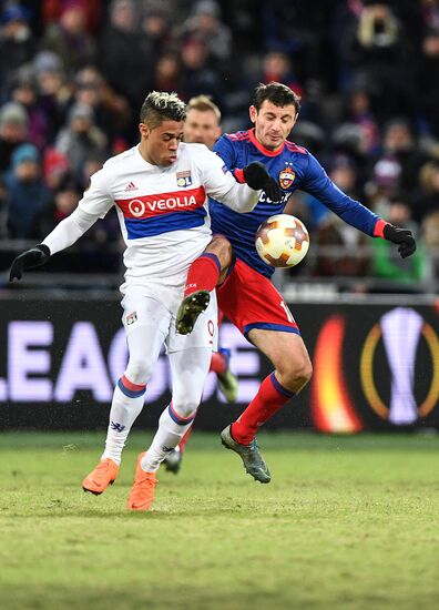 Football. UEFA Europa League. CSKA vs. Lyon
