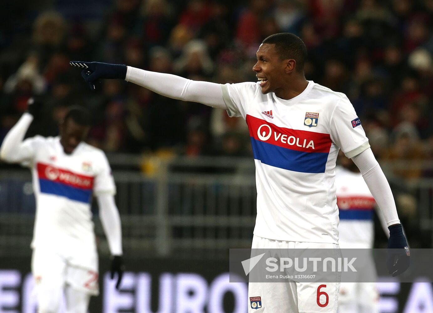 Football. UEFA Europa League. CSKA vs. Lyon