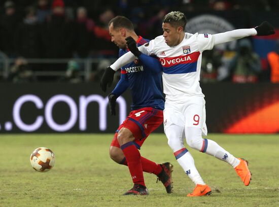 Football. UEFA Europa League. CSKA vs. Lyon
