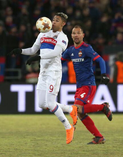 Football. UEFA Europa League. CSKA vs. Lyon