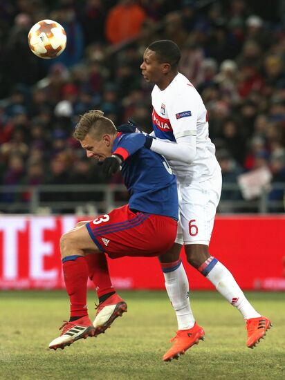 Football. UEFA Europa League. CSKA vs. Lyon