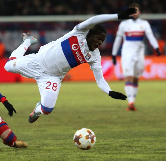 Football. UEFA Europa League. CSKA vs. Lyon