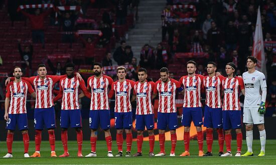 Football. UEFA Europa League. Atletico vs. Lokomotiv