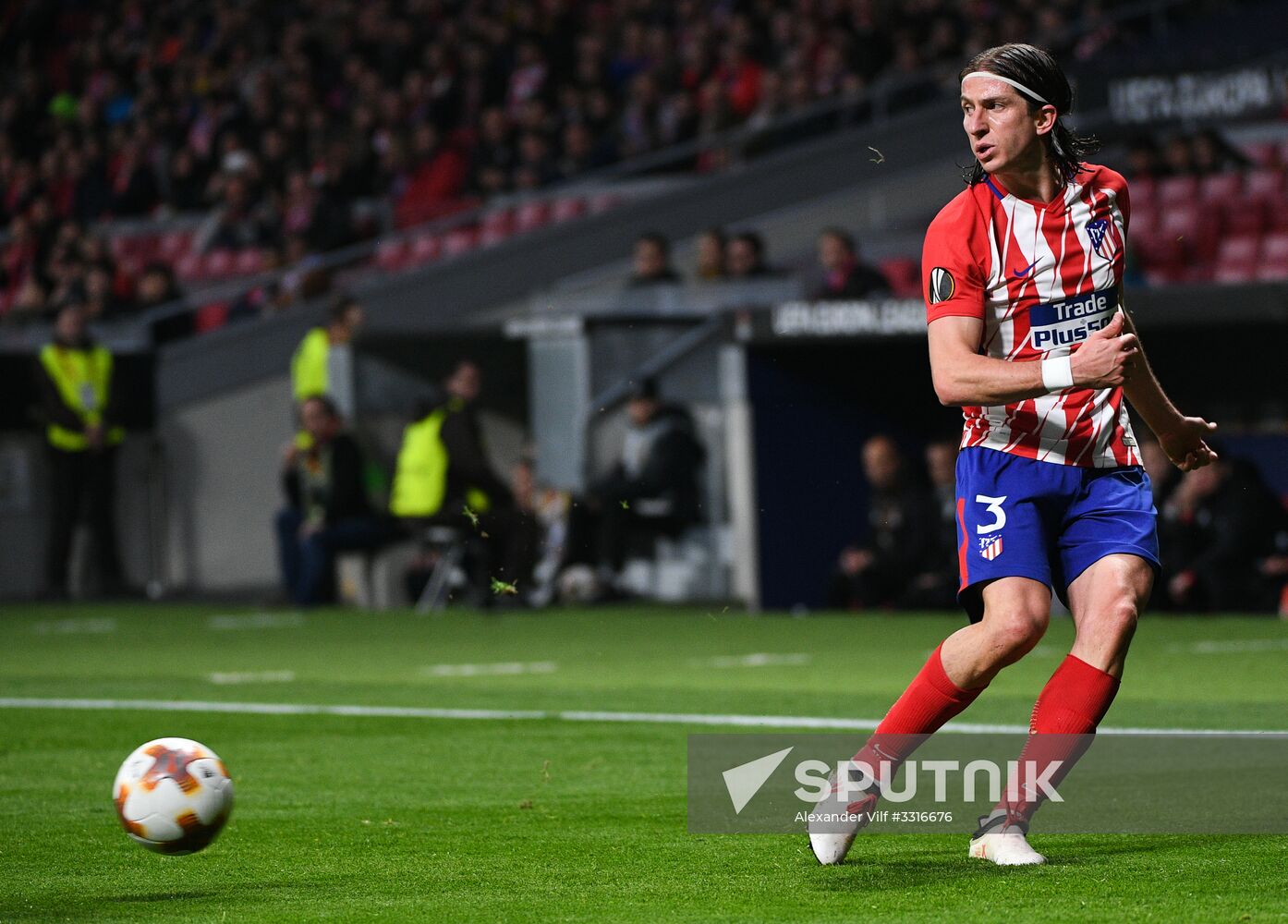 Football. UEFA Europa League. Atletico vs. Lokomotiv
