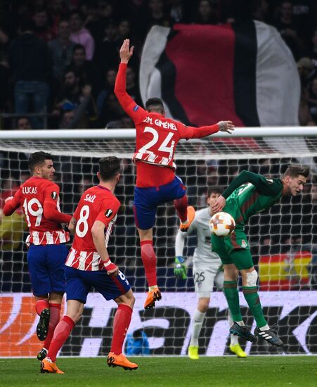 Football. UEFA Europa League. Atletico vs. Lokomotiv