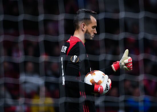 Football. UEFA Europa League. Atletico vs. Lokomotiv