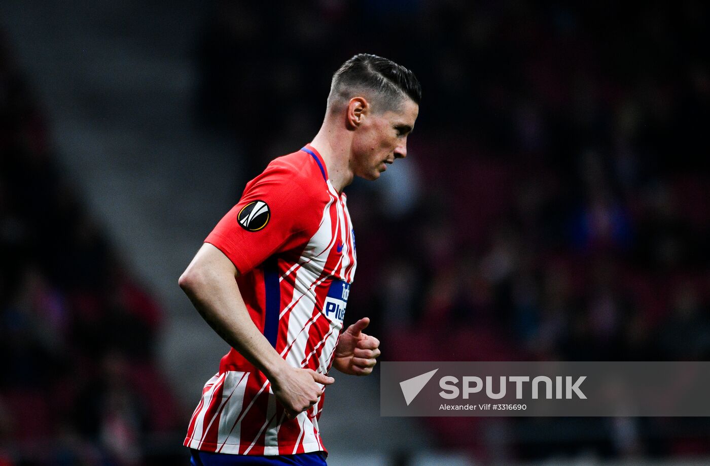 Football. UEFA Europa League. Atletico vs. Lokomotiv