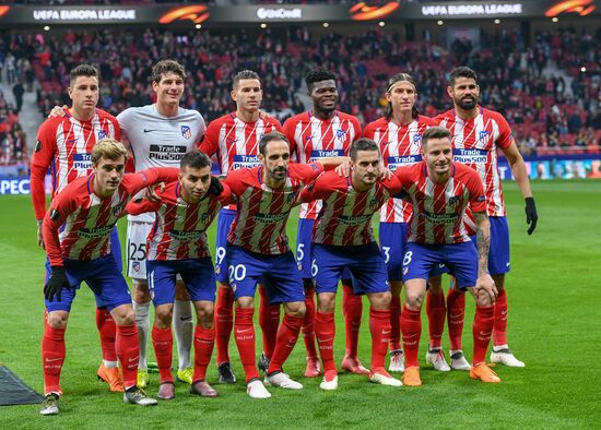 Football. UEFA Europa League. Atletico vs. Lokomotiv