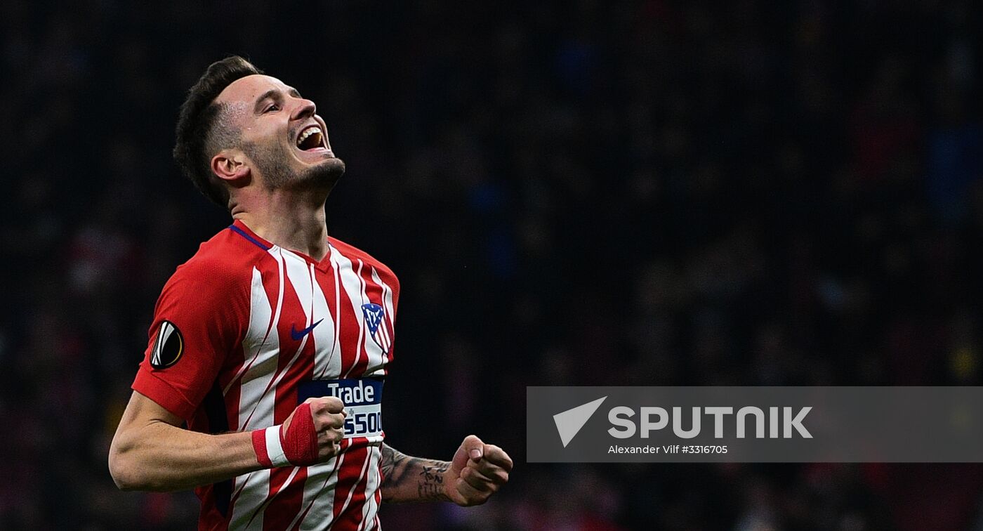 Football. UEFA Europa League. Atletico vs. Lokomotiv
