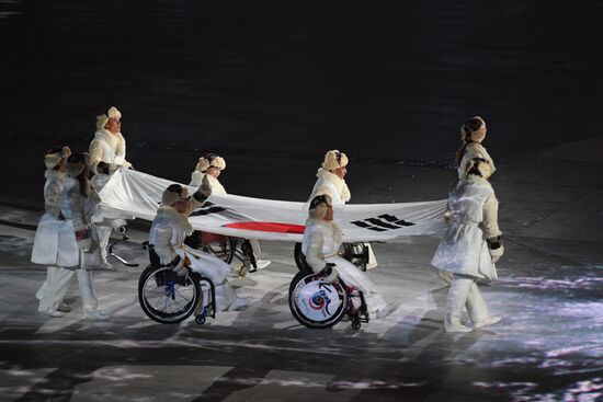 2018 Paralympics opening ceremony