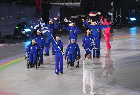 2018 Paralympics opening ceremony