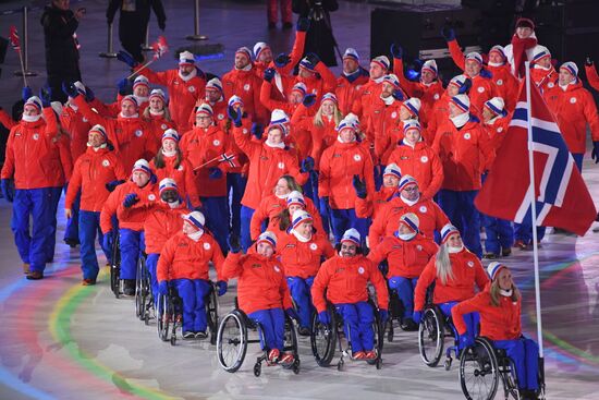 2018 Paralympics opening ceremony
