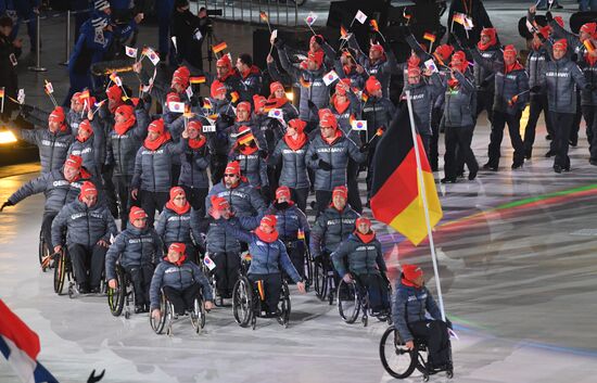 2018 Paralympics opening ceremony